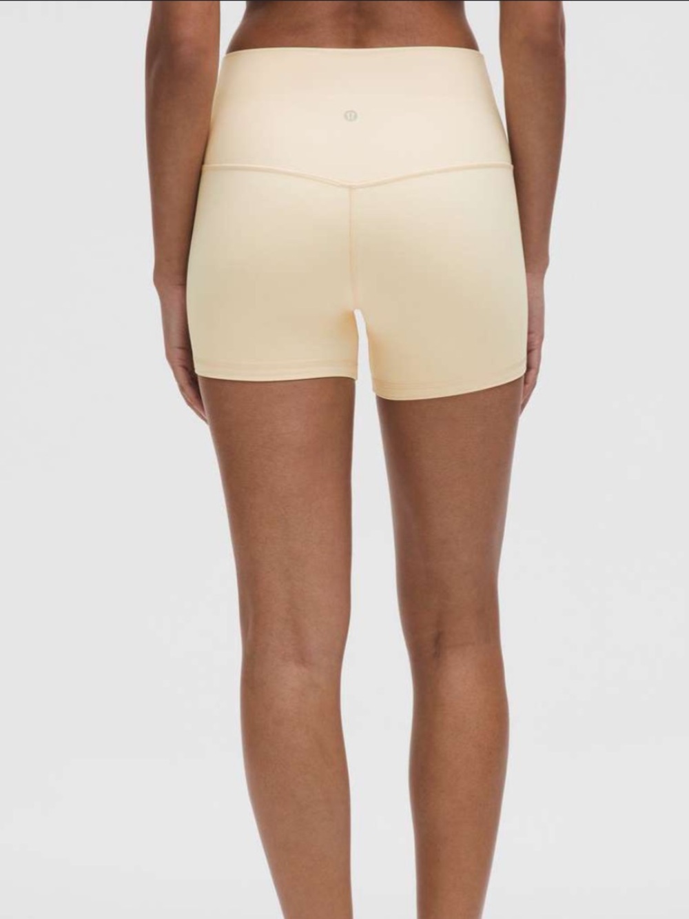 Lululemon Align No Line High-Rise Short 4” Buttercream - Picture 2 of 7